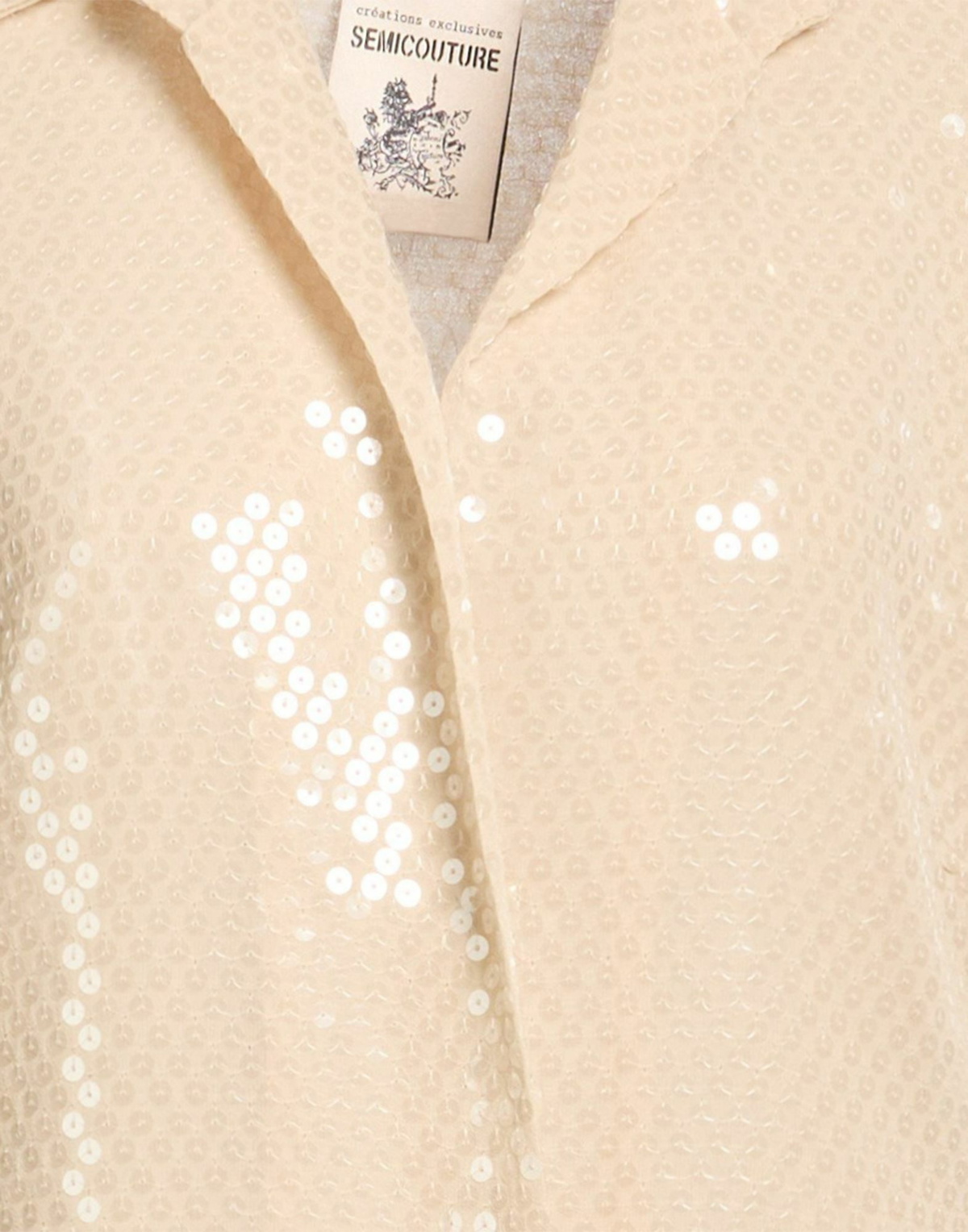 Semicouture Womens Jacket in Beige