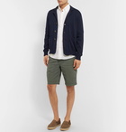 Brunello Cucinelli - Stretch-Cotton Twill Shorts - Men - Green