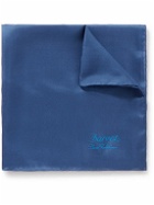 Charvet - Logo-Print Silk Pocket Square