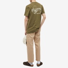 Maharishi Men's Rabbit Bones T-Shirt in Olive