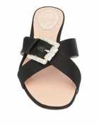 Rene' Caovilla Womens Sandals in Black