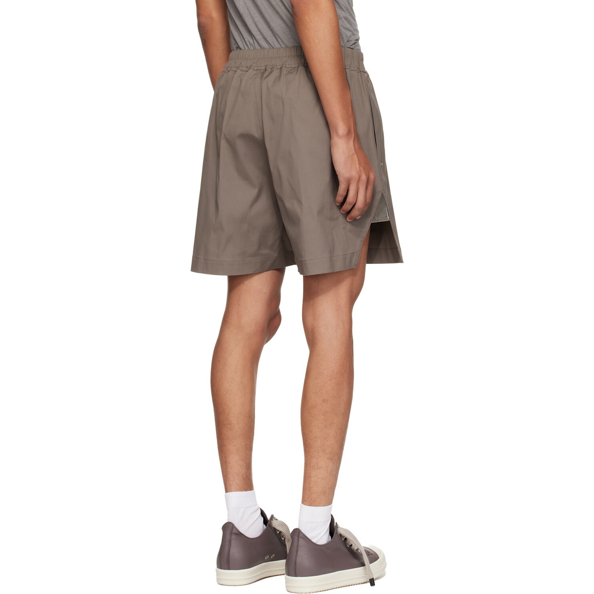 Rick Owens Gray Tower Bela Boxers Shorts