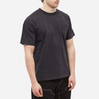 Patta Men's Washed Logo Pocket T-Shirt in Black
