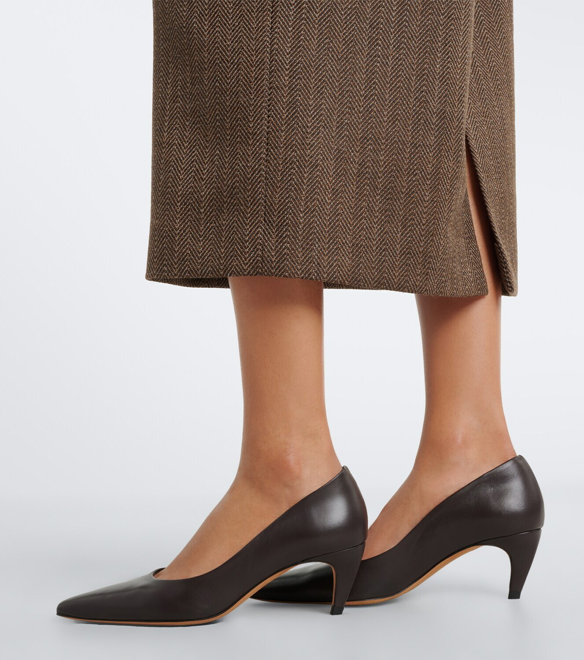 JUDE Blade leather pumps