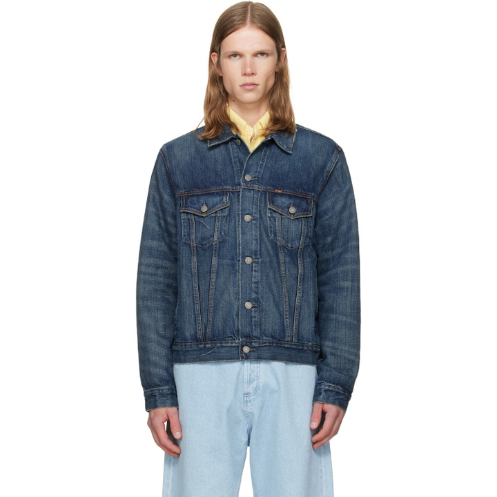 Photo: Polo Ralph Lauren Navy Denim Trucker Jacket