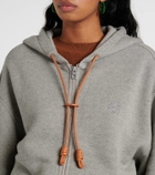 Loewe Flamenco cotton and cashmere hoodie