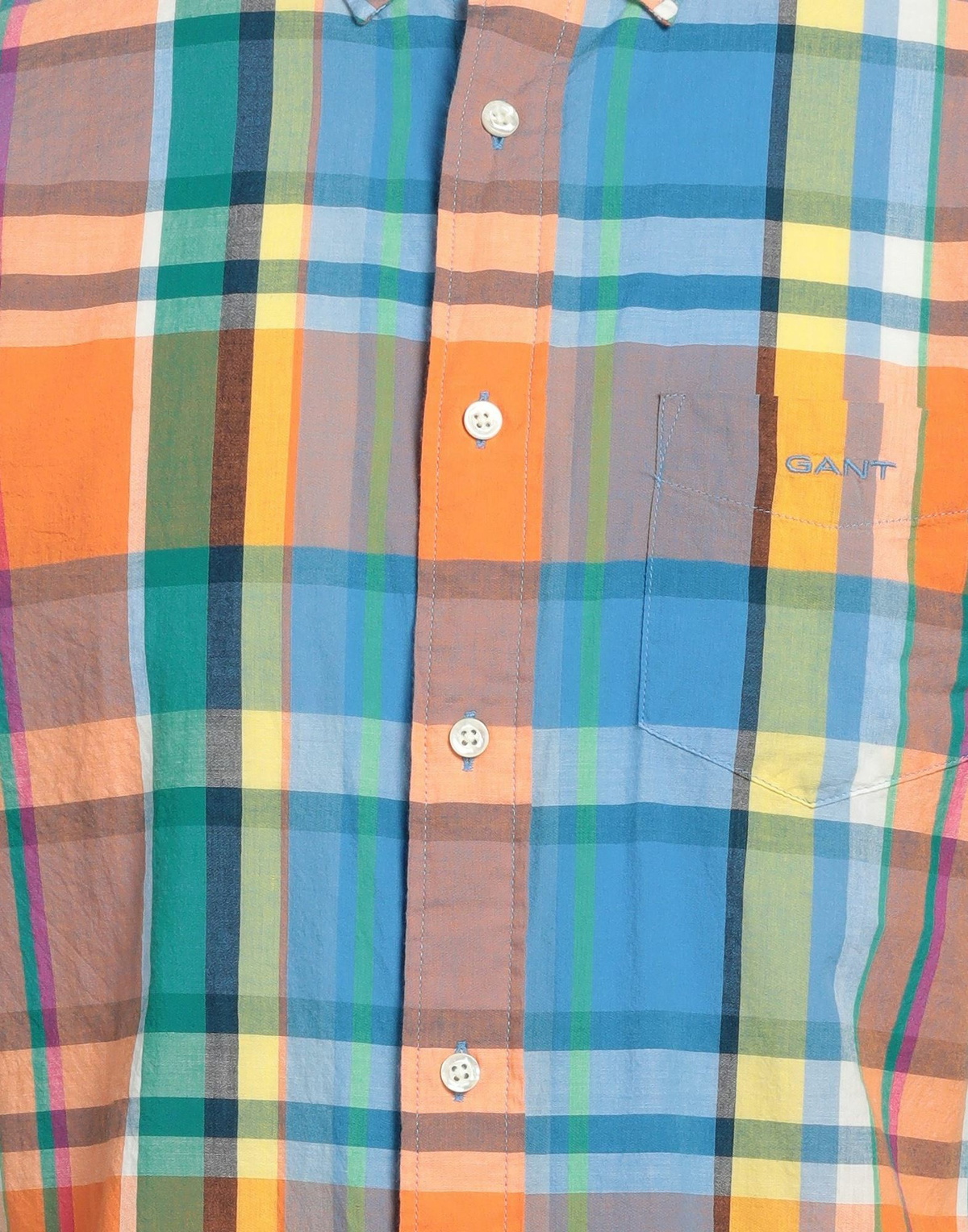 Gant Mens Shirt Azure