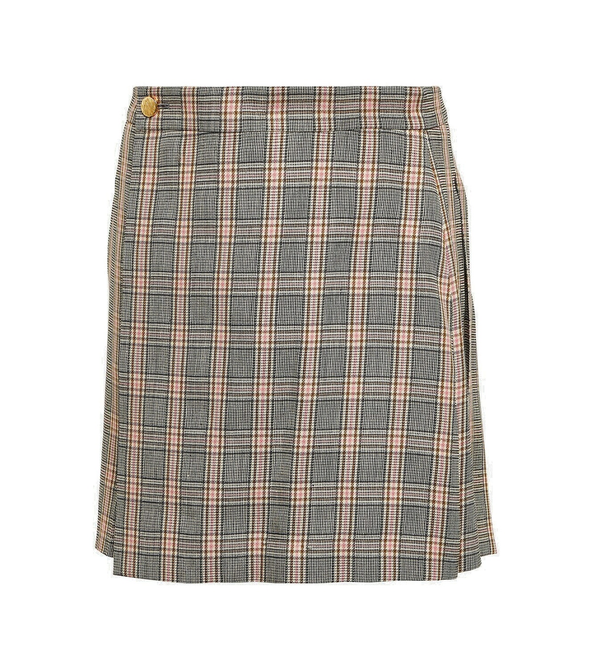 Gucci Checked wool-blend shorts Gucci