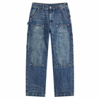 Billionaire Boys Club Men's Denim Carpenter Pants in Vintage Wash