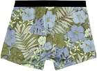TOM FORD Blue Floral Boxers