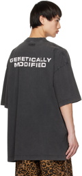VETEMENTS Gray 'Genetically Modified' T-Shirt