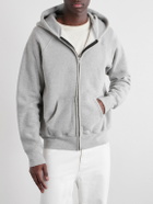 Les Tien - Cotton-Jersey Zip-Up Hoodie - Gray