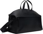 Paul Smith Black Grained Leather Holdall Duffle Bag