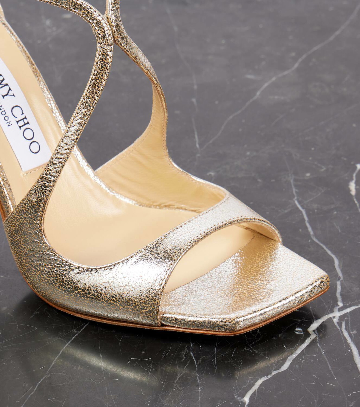 Jimmy Choo Azia 95 leather sandals Jimmy Choo