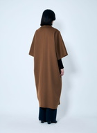 Max Mara Draped Cape Coat