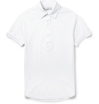 Orlebar Brown - Sebastian Slim-Fit Cotton-Piqué Polo Shirt - Men - White