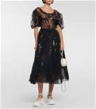Simone Rocha Sequined tulle gown