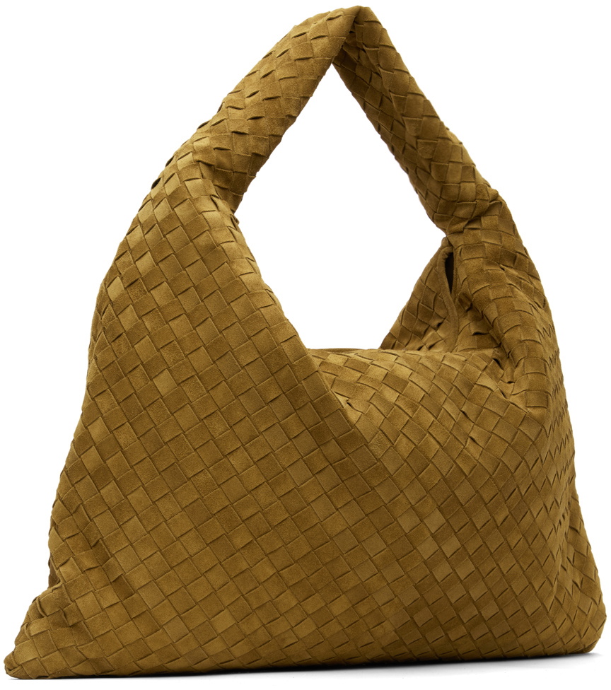 Bottega Veneta Tan Large Hop Bag Bottega Veneta