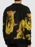 MSGM Macro Pixel Brushed Knit Sweater