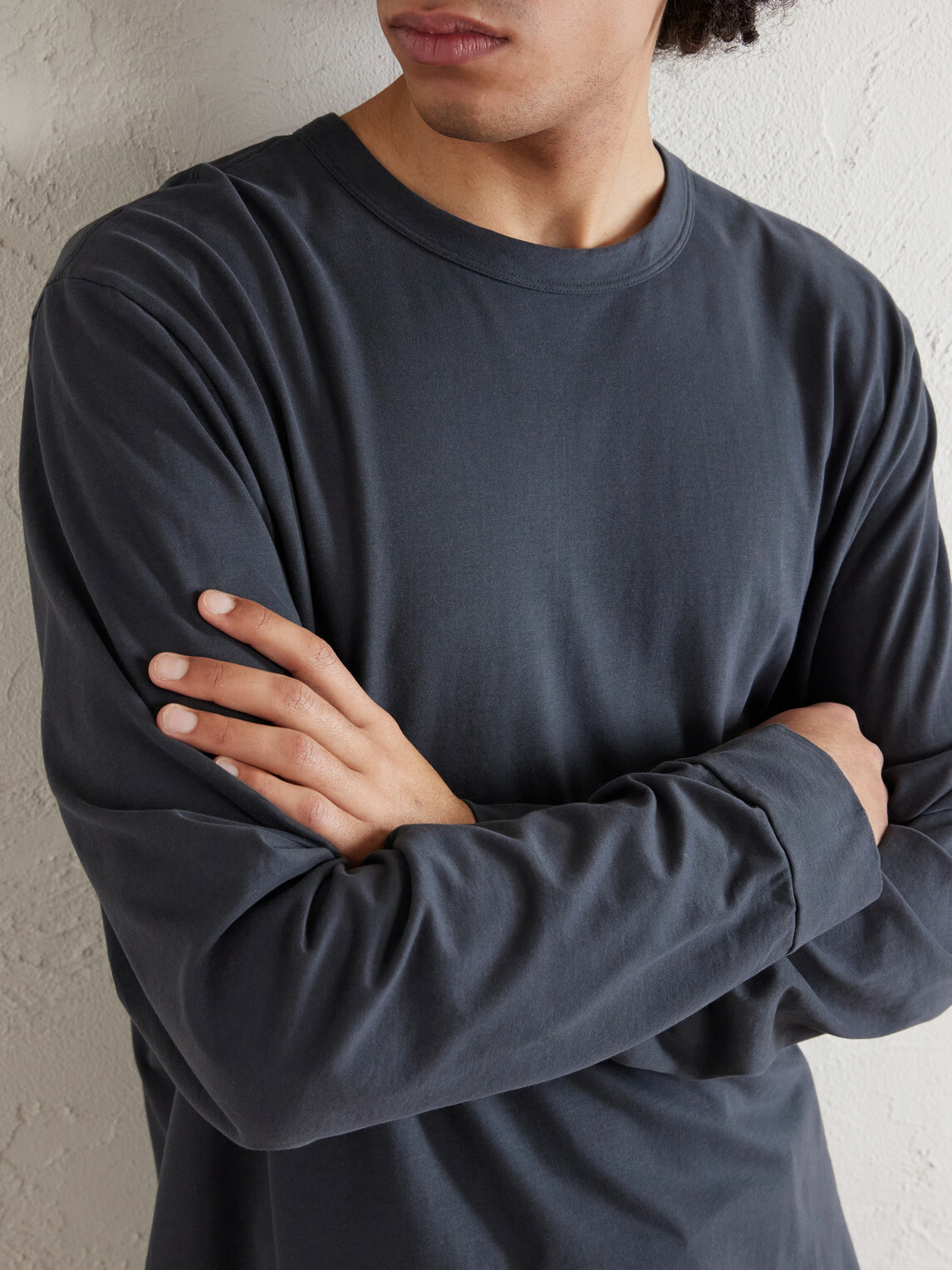 James Perse - Luxe Organic Cotton-Jersey T-Shirt - Gray