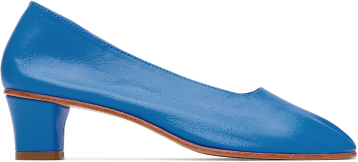 Photo: Martiniano Blue High Glove Heels