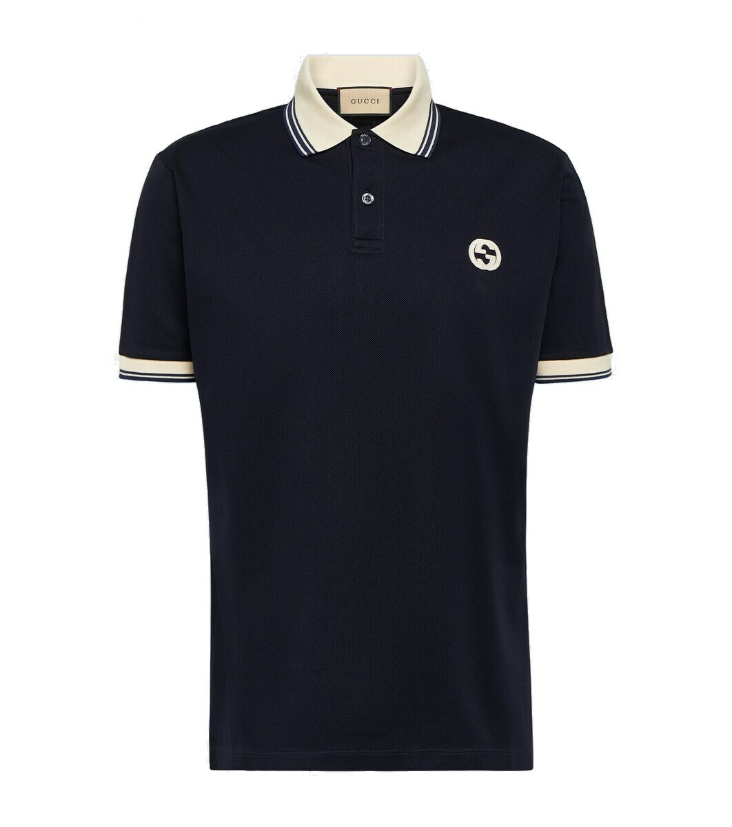 Gucci Interlocking G piqué polo shirt Gucci