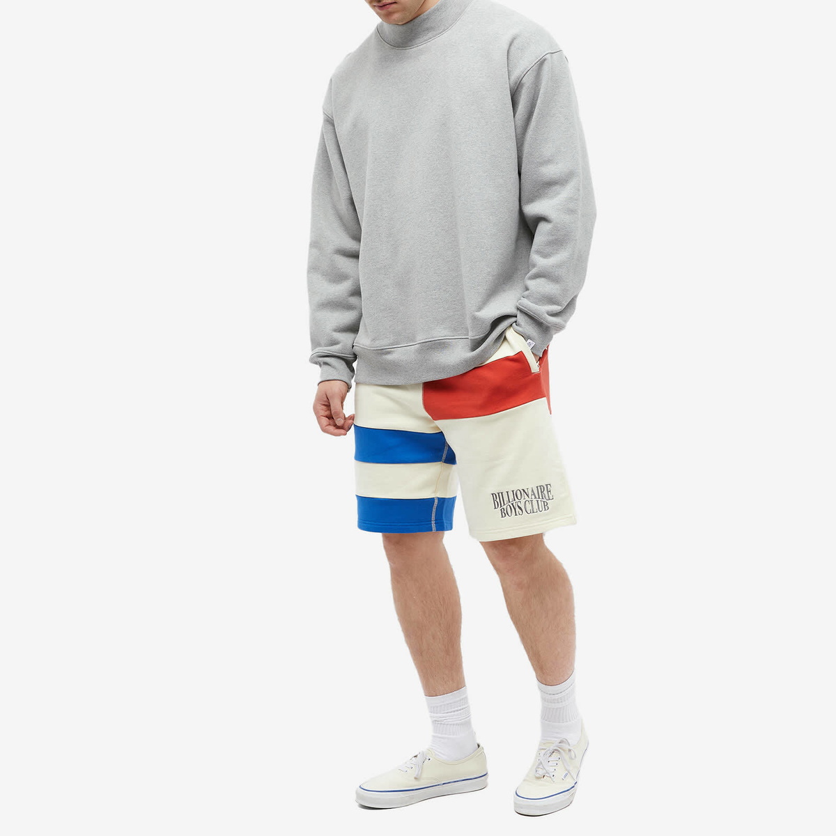 Cream white billionaire boys club store shorts