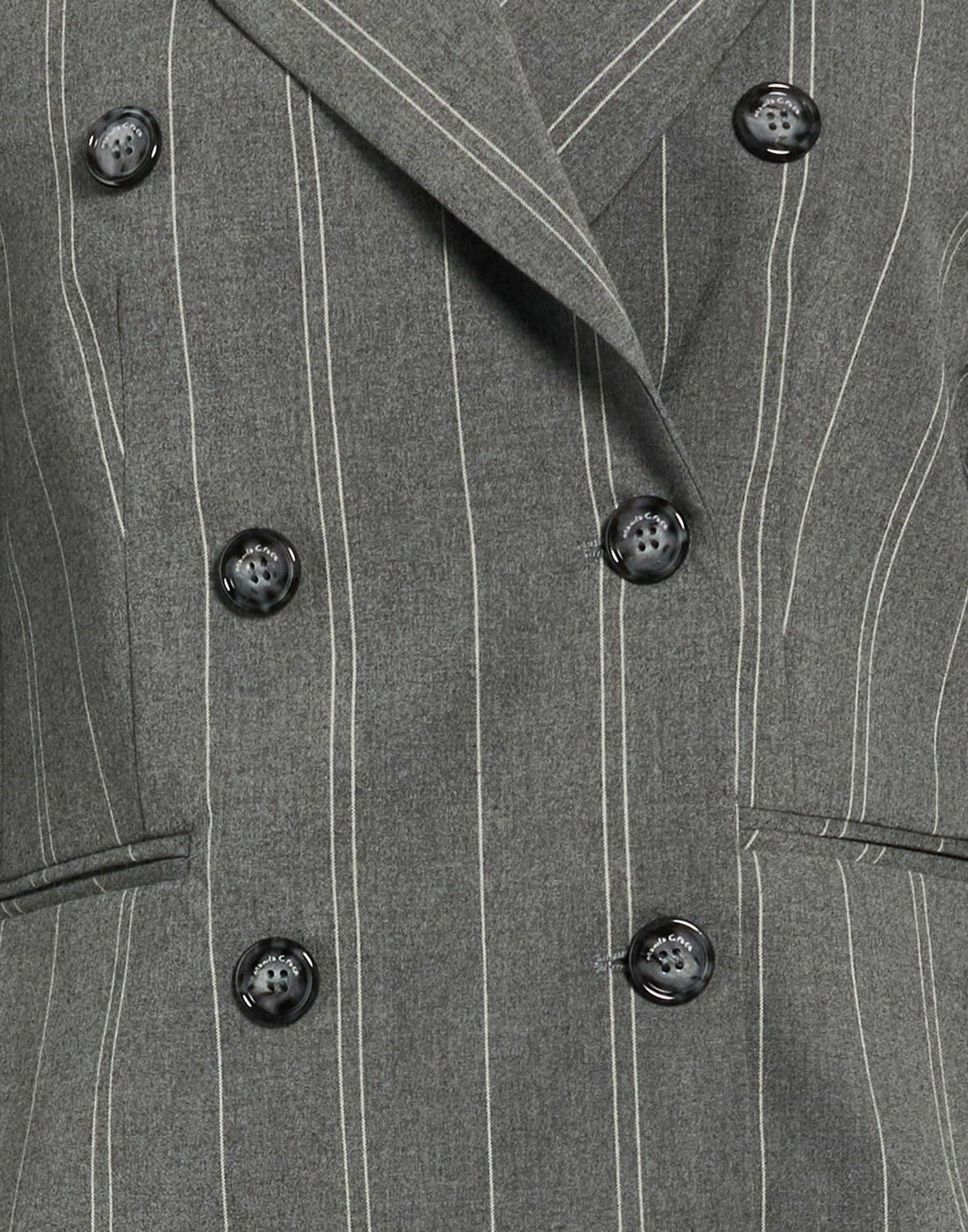 Manila Grace Womens Blazer in Grey