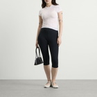 SKIMS Women's Smooth Layers Capri in Obsidian