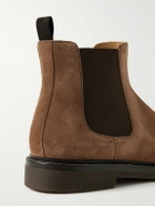 Brunello Cucinelli - Suede Chelsea Boots - Brown