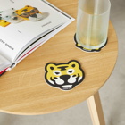 Human Made Men's Tiger Rubber Coaster in Yellow