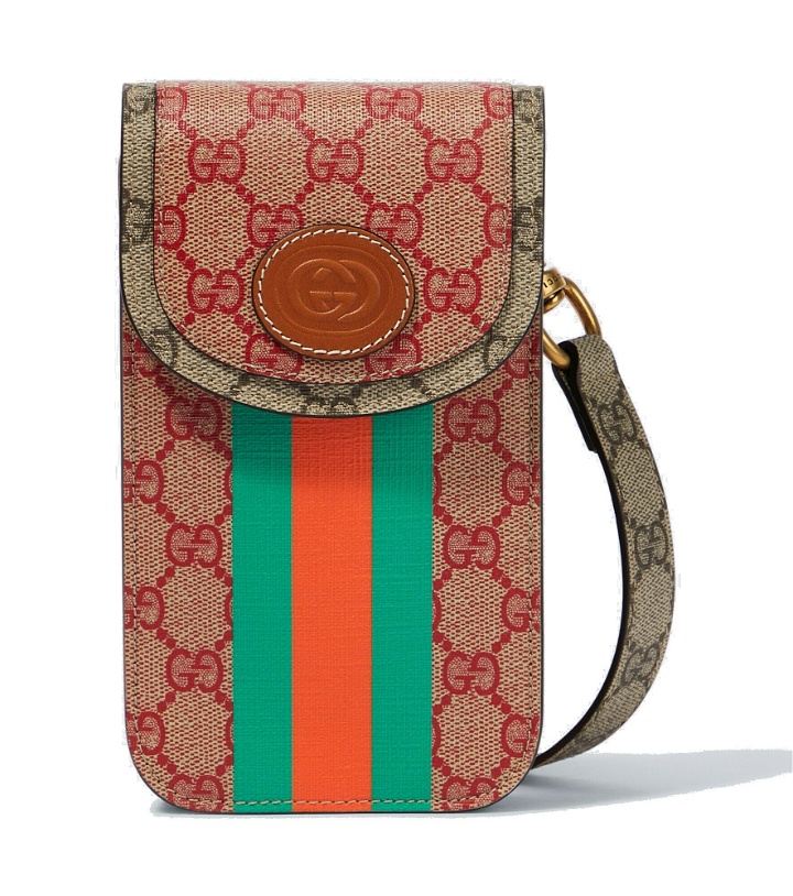 Photo: Gucci - GG canvas phone pouch