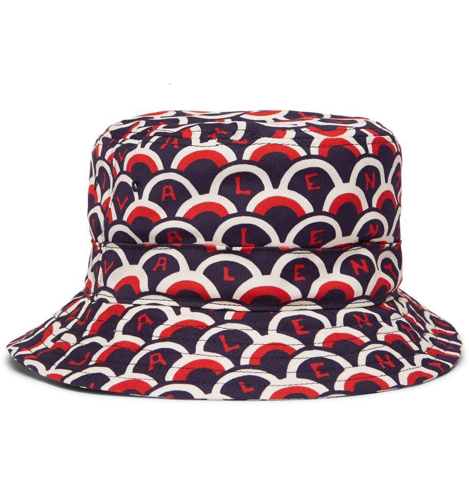 Printed Twill Bucket Hat