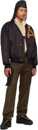 Olly Shinder Brown Gardiner Cargo Pants