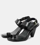 A. Emery Leland leather sandals