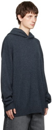 Acne Studios Gray Hooded Sweater