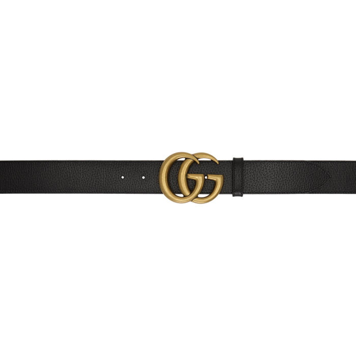 Photo: Gucci Black Marmont Belt 