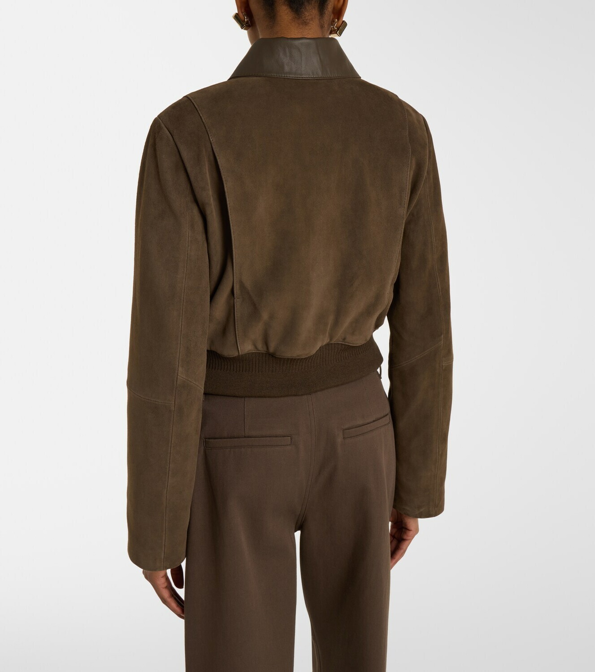 Vince Suede blouson jacket