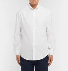 Brunello Cucinelli - Button-Down Collar Cotton Shirt - Men - White