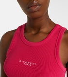 Givenchy Logo printed cotton top