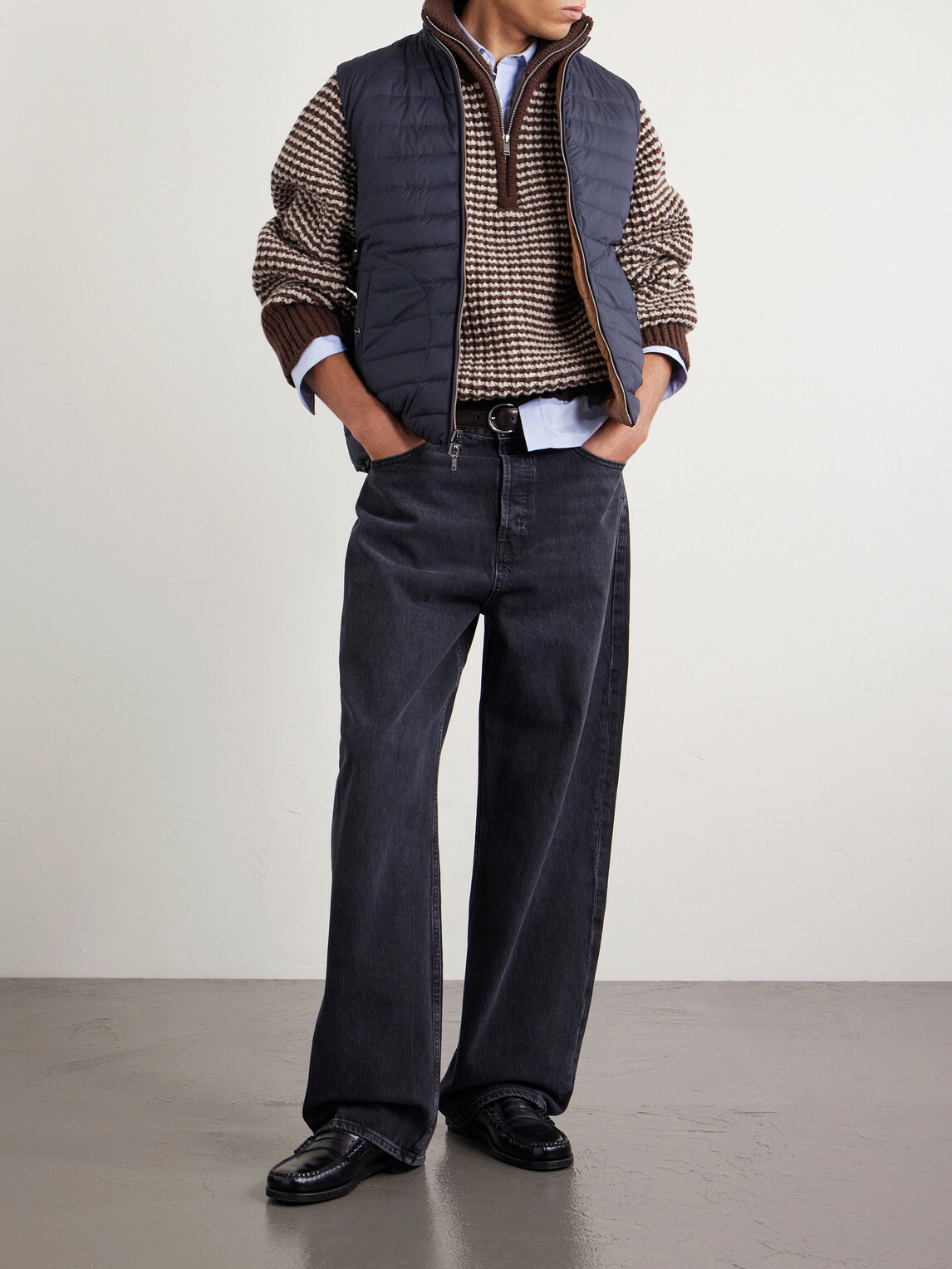 Herno - Reversible Quilted Down Gilet - Blue