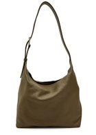 The Row Isa Leather Shoulder bag - Olive - One Size