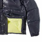 Moncler Men's Coutard Hooded Down Jacket in Navy