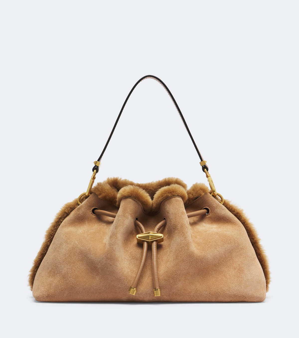 Jimmy Choo Cinch Medium suede shoulder bag