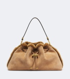 Jimmy Choo Cinch Medium suede shoulder bag