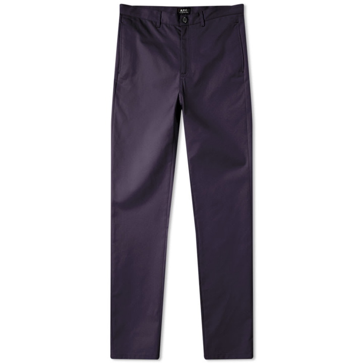 Photo: A.P.C. Classic Chino Dark Navy Gabardine