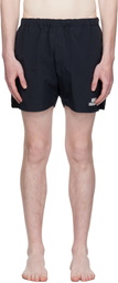 Neighborhood Black Recycled Nylon Swim Shorts
