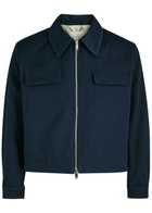 Second Layer Herman Twill Jacket Dark Blue