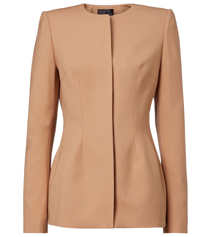 Photo: Mugler Wool-blend blazer