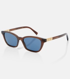 Bvlgari Tubogas cat-eye sunglasses